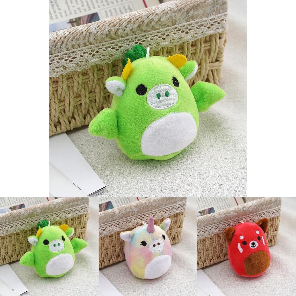 Gemütlicher Squishallow Schlüsselanhänger Bär Plüschtier für Kinder Geschenk