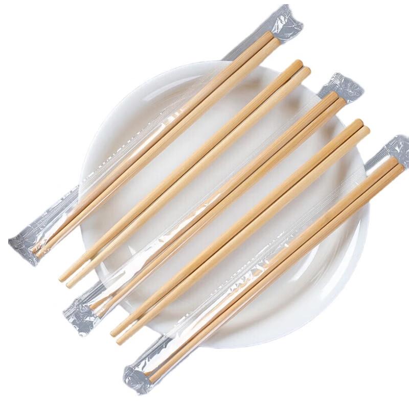 

FangCaoDi Disposable Unpainted Bamboo Chopsticks 50 Pairs