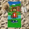 Towel A-Adventure Beach Towel Oversized cute Quick Towel game Absorbent Soft Swim S-Super BeachTowels for Bear Men funny Women