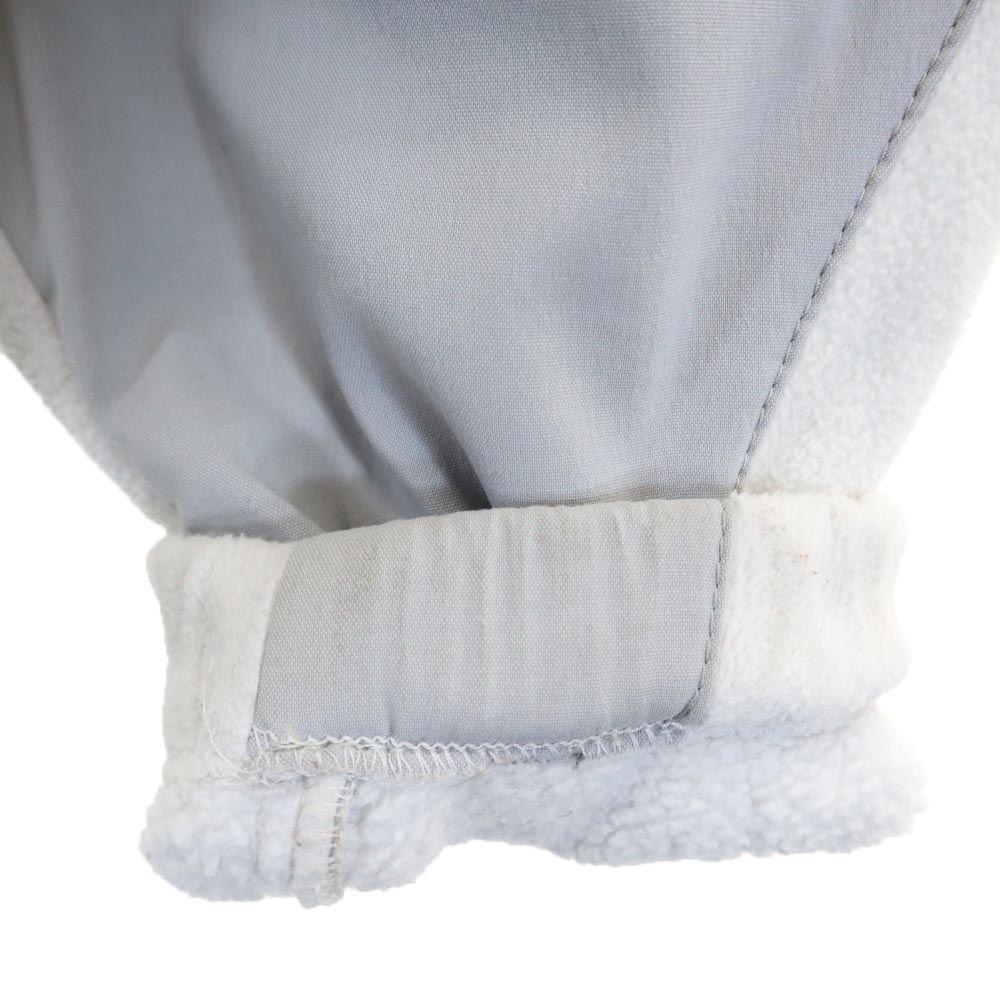The North Face Outdoors Fleece Jacket S White X Gray Women Used