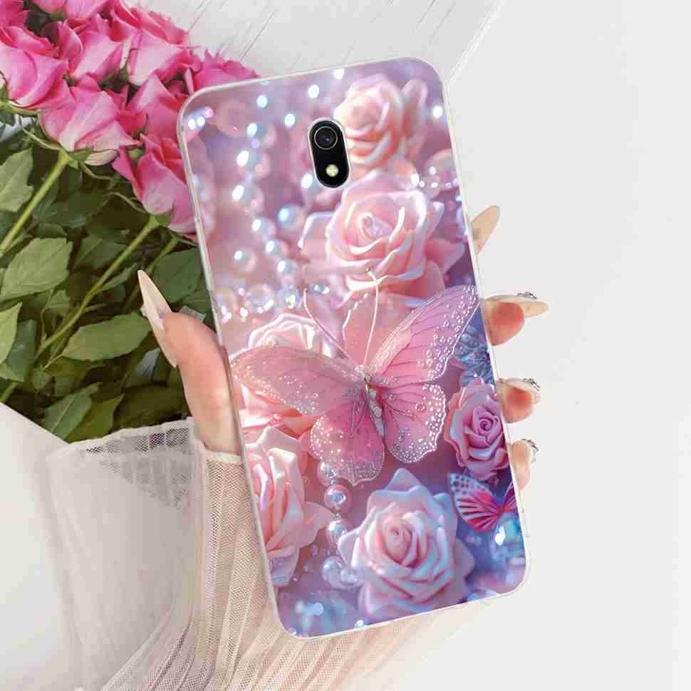 For Xiaomi Redmi 8A Casing 6.22" Cute Cat Painted Cover Soft Silicone Phone Case For Xiaomi Redmi8A Redmi 8A Back Cover Capa