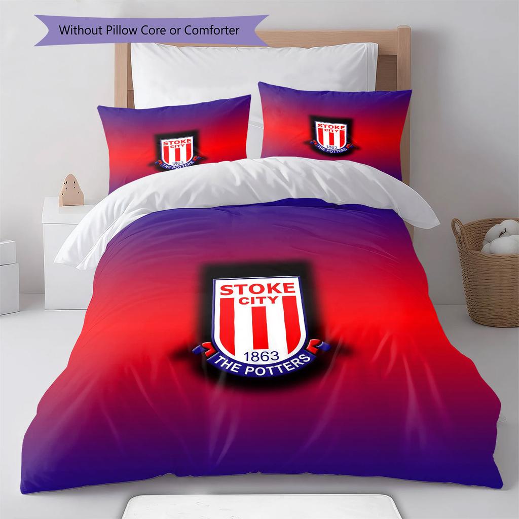 SCFC Bedding Quilt Set Quilt Cover Pillowcase Home Decoration Birthday Gift (1 * Duvet Cover + 2 * Pillowcase, Without Core)