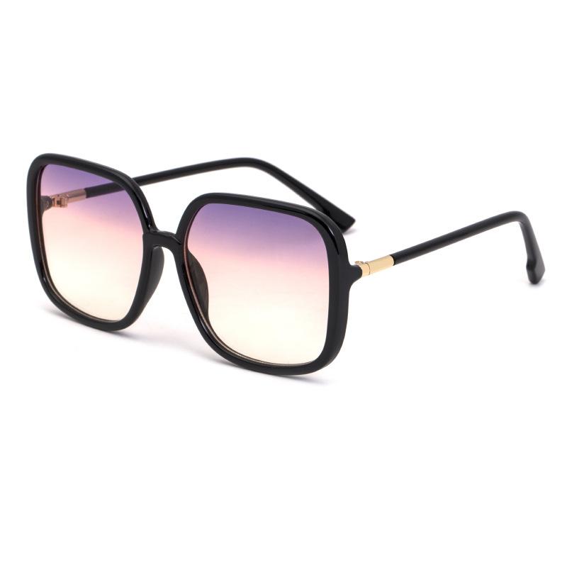 Huo Siyan Large Frame Sunglasses Women'S Trend Zhang Ruonan Same Frame Sunglasses Women'S Trend Glasses