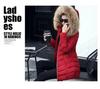 2026 Winter Women's Mid-Length Thickened Slim Fit Fur Collar Cotton Jacket