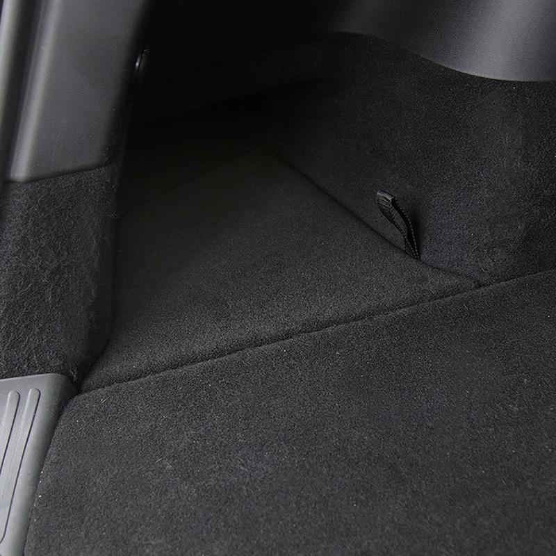 Rear Trunk Side Storage Box for Tesla Model Y 2025 Berlin Left Right Bins Organizer Tray Stowing Tidying Packet Car Accessories