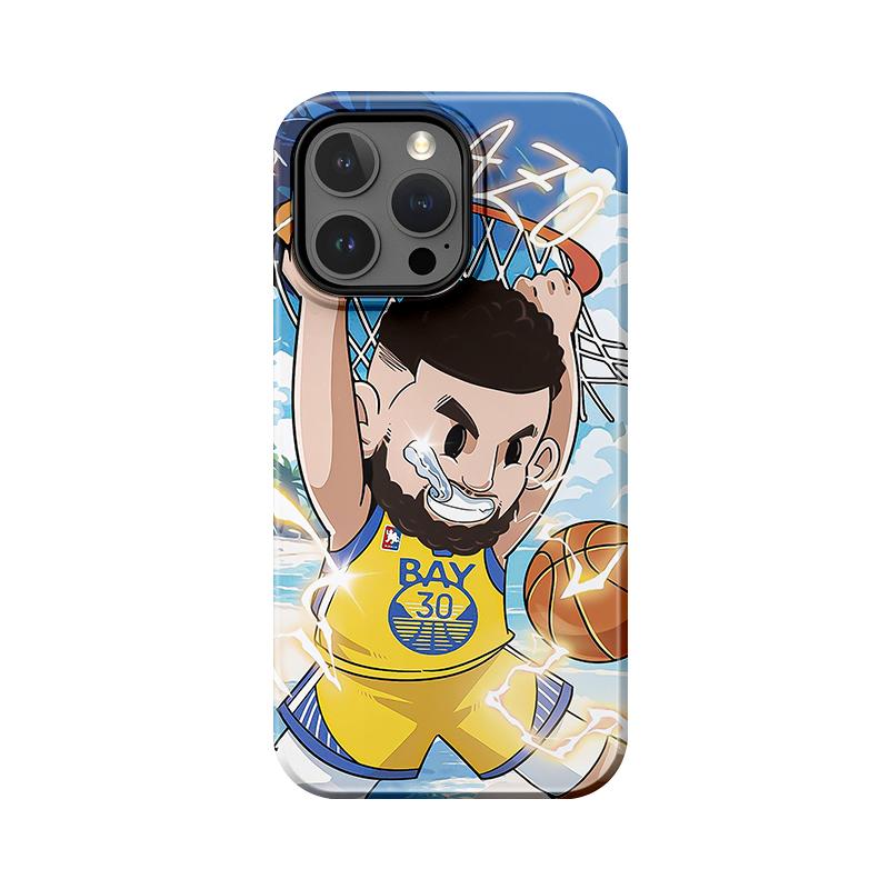

Sublimation Coated Glossy Phone Case Hard Plastic +TPU Soft TPU Shell Cute Cartoon Curry Patterned Full Protective Back Cover for iPhone Samsung iPhone 7 / iPhone 8