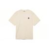 MLB T Shirts Unisex Ecru Crew Neck Moderate Straight Fit 3ATSM0334-50CRD