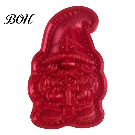 Festive Pattern Embosser Christmas Mini Pie Mold, Plastic Hand Press Pastry Durable Decorative Bakeware for Pastries Cookies And Fondant Maker Set