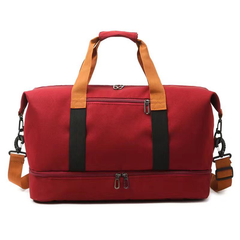 Water-Resistant Oxford Cross-Border Travel Bag with Shoe Compartment – Large Capacity Gym and Sports Handbag