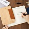 Personalized Bamboo Grain A5 Notebook with Magnetic Buckle - Thickened Pages and Logo Printing Available