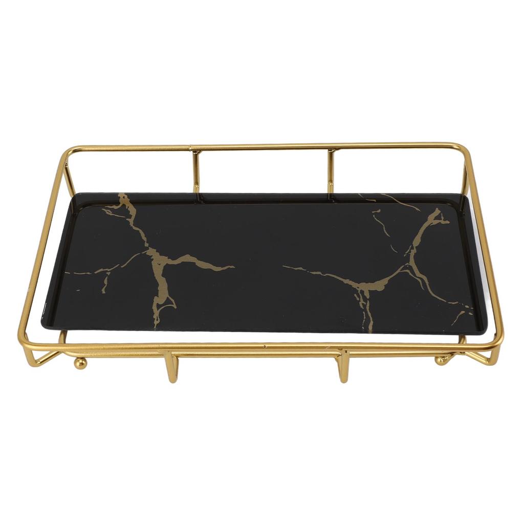 Bathroom Vanity Tray Modern Stylish Anti Slip Kitchen Sink Countertop Storage Organizer S White