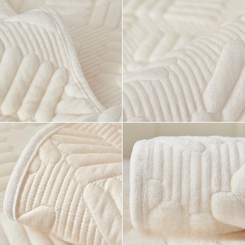 Winter-Sofakissen, modern, schlicht, Stoff, Sofakissen, Sofabezug, rutschfest, Sofabezug, Stoff