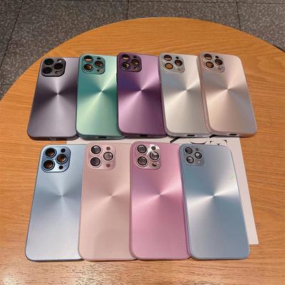 Suitable for IPhone16pro, Aurora Color CD Pattern, IPhone 15 Phone Case 13/14 with Lens Film Protective Case