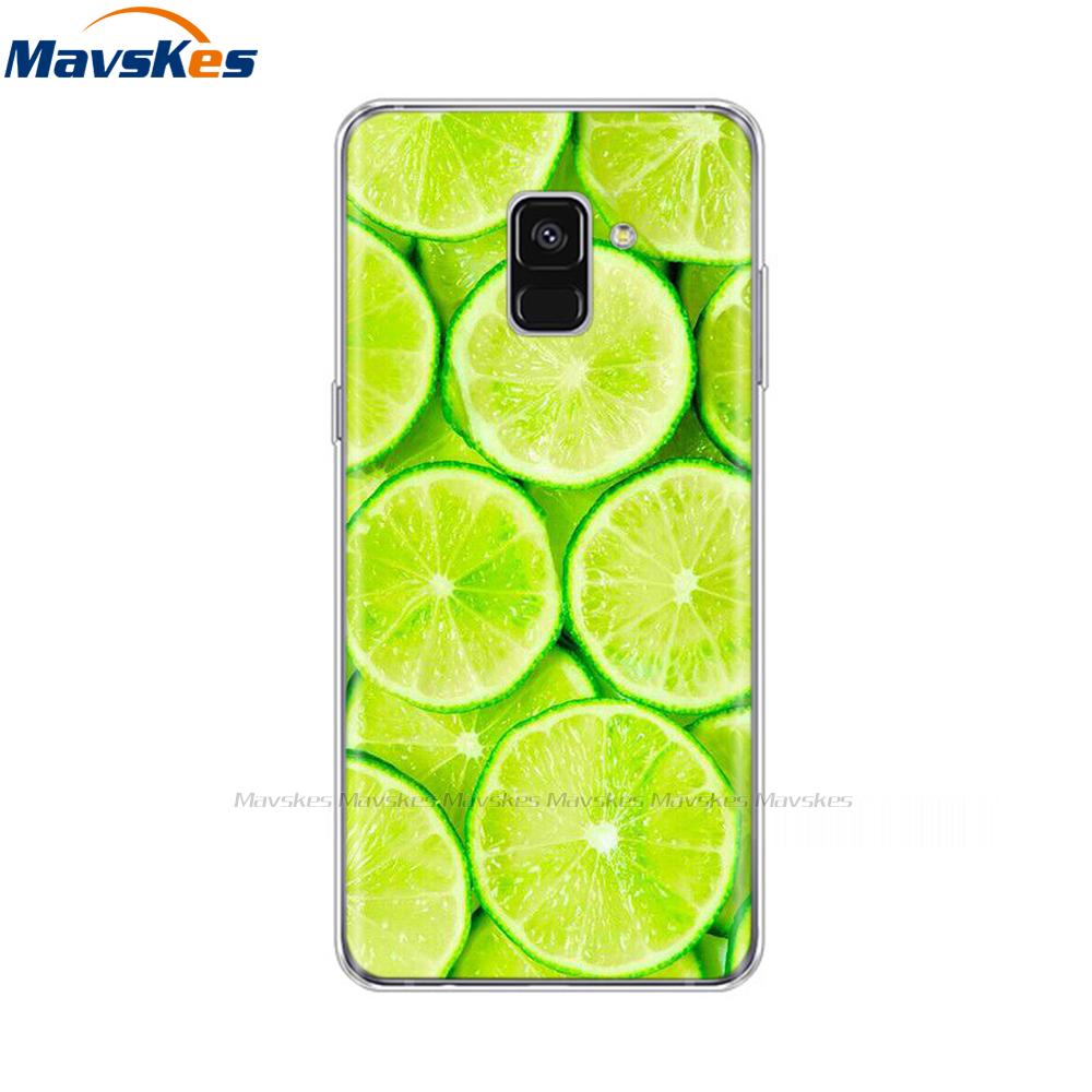 For Samsung Galaxy A8 2018 Case A530 Silicone Cover For Samsung A8 Plus 2018 A730 Soft TPU Case For Galaxy A8 A 8 Phone Shell
