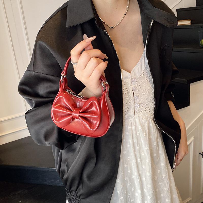 Módna Crossbody peňaženka na mince pre deti s mašľou