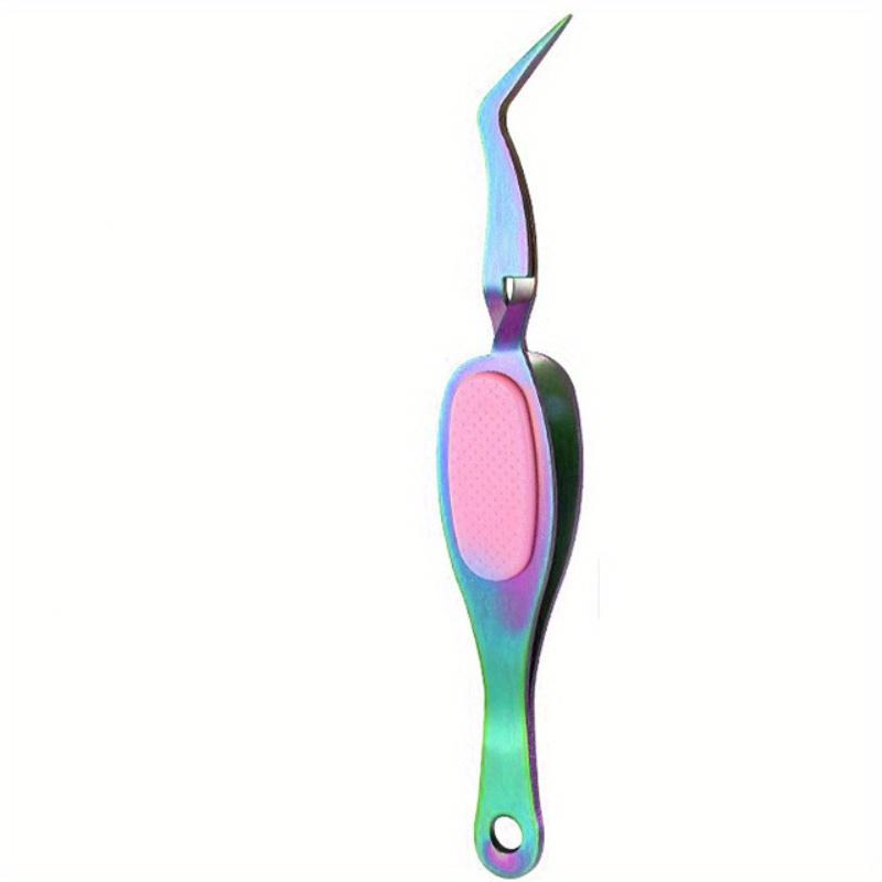 

1 шт. зажим для дизайна ногтей из нержавеющей стали, пинцет для формирования ногтей с кристаллами, плоскогубцы для формирования ногтей, светотерапия, расширенное формирование ногтей 400735414 1Pc Multicolor