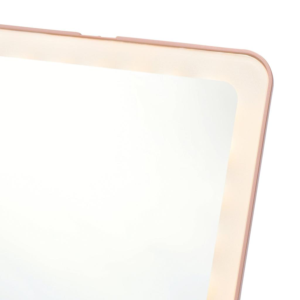 Francfranc LED Folding Mirror Pink