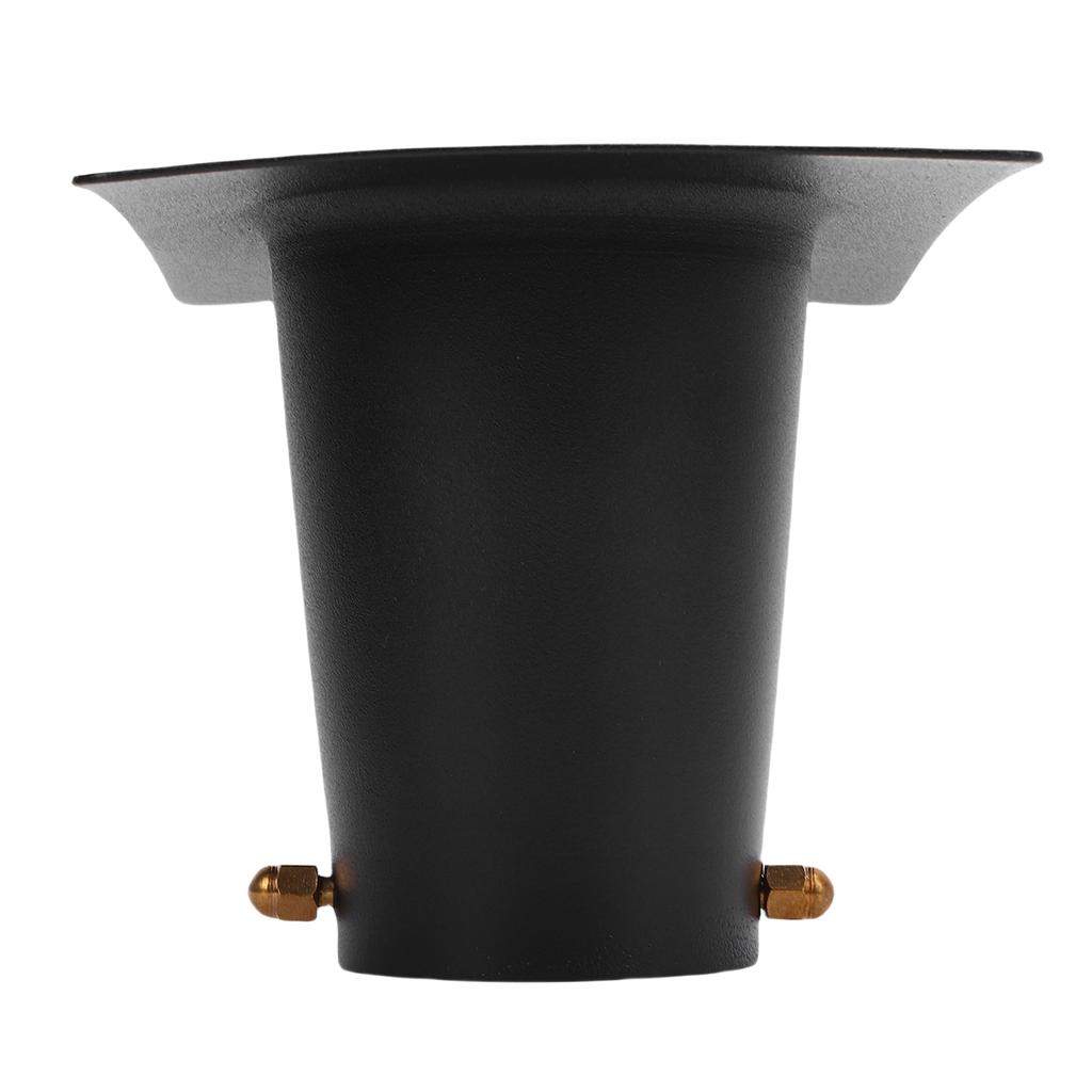 Rain Chain Gutter Adapter Installer Black Powder Coated Aluminum Downspout Installation Tool