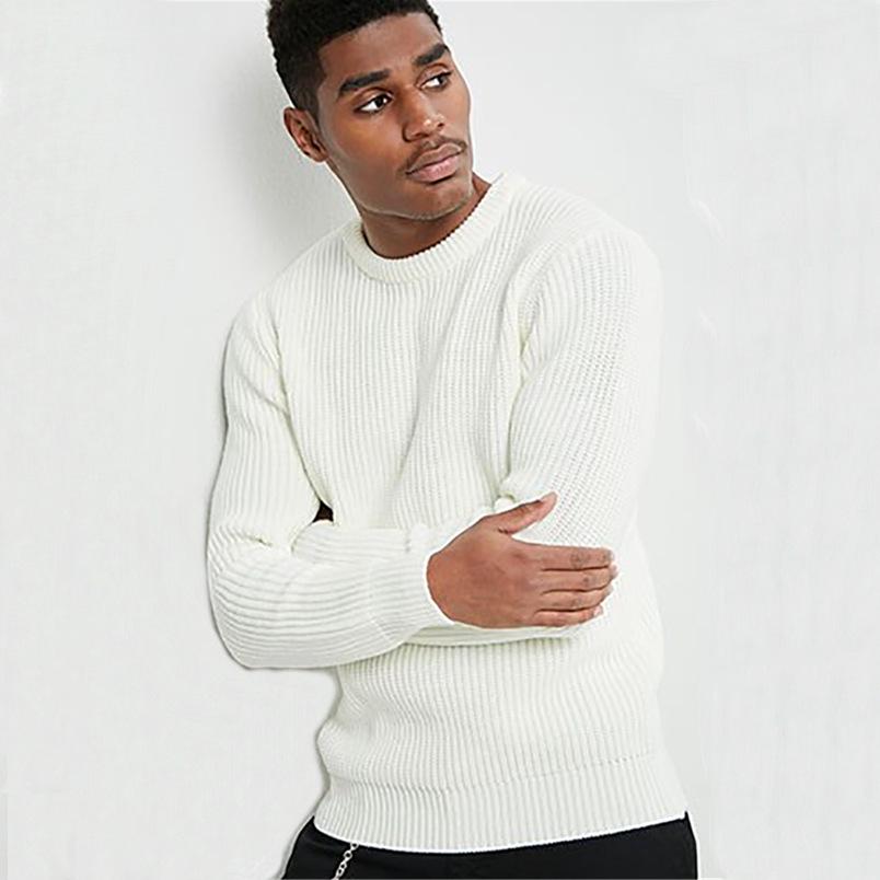Herrenpullover im europäischen Stil 2026: Herbst/Winter Mode Strickoberteil für grenzüberschreitende Herrenbekleidung