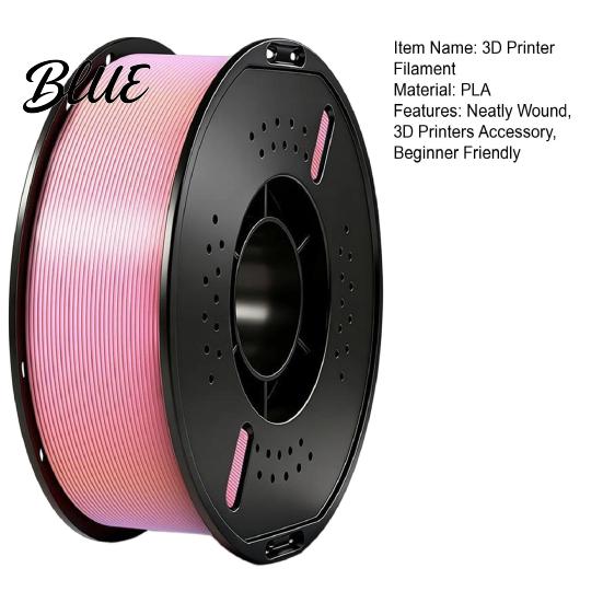 Rainbow Gradient Filament Candy Color PLA Filament Dimensional Accuracy +/-0.02mm 1Kg Spool 3D Printer 1.75mm for Most FDM High Toughness