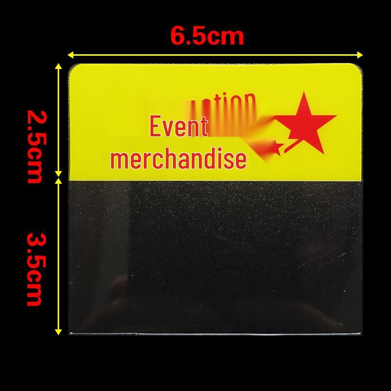 Transparent PVC Shelf Label Sleeve for Pharmacy and Baby Store Price Tags