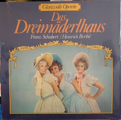 LP Record FRANZ SCHUBERT HEINRICH BERTH Das Dreimderlhaus BI1861 BELLAPHON Germany Classical Used