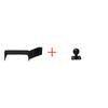 Car Cell Phone Holder Clip For Maxus EDeliver 5 2023-2024 Screen 360° Rotating Base Bracket Wireless Charging