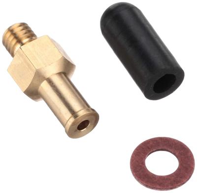 MOTION PRO YM08-0218 Vacuum Adapter Brass with Rubber Cap 0.2 X 0.03 Inch (5