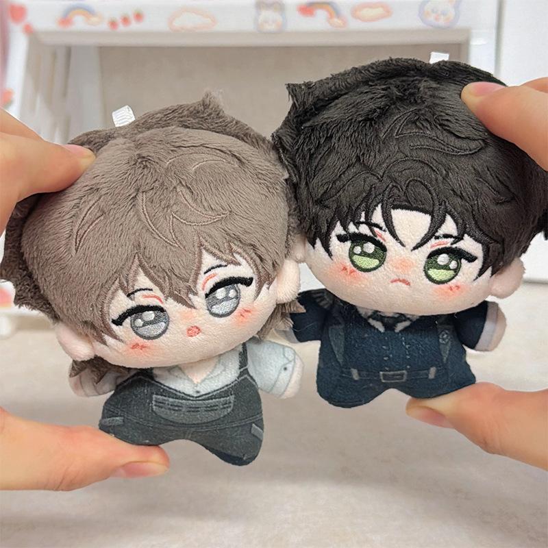 Kawaii Anime Lu Feng Anzhe Plush Doll 10Cm Stuffed Doll Keychain Toy Doll Backpack Pendant Birthday Gift