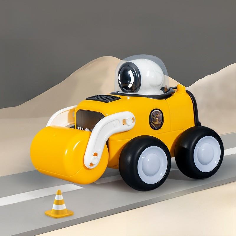 Dinosaur Pressing Whistle Inertia Car With Interactive Play For Kids Ages 3 To 6