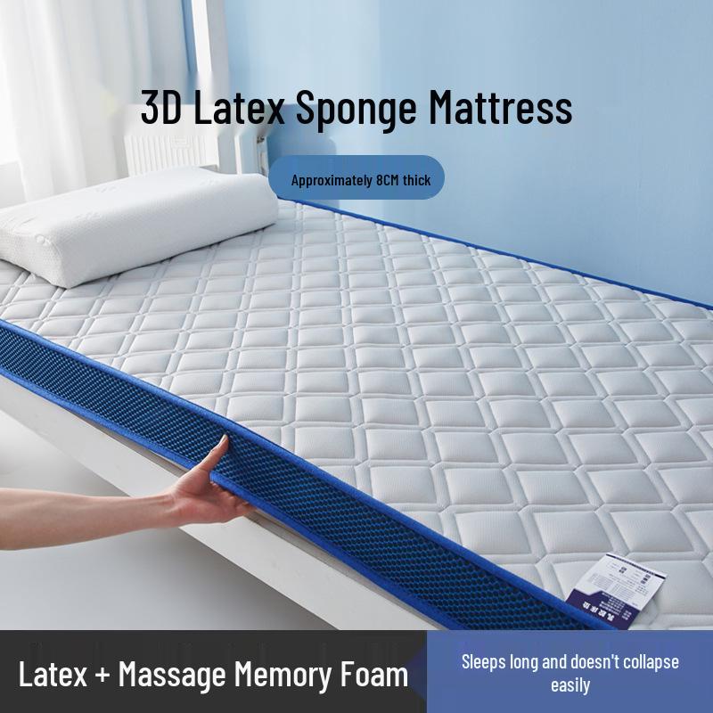 Sponge Soft Pad Latex Dorm Mattress - 90cm X 1.5m for Students