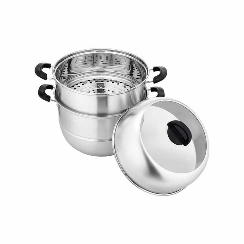 BST-151 3-stöckiger Dampfgarer aus Edelstahl