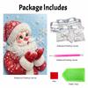 Weihnachts-Perlenmalerei-Set Handgemachtes DIY Weihnachtsmann Schneeflocke Heimdekoration Malerei