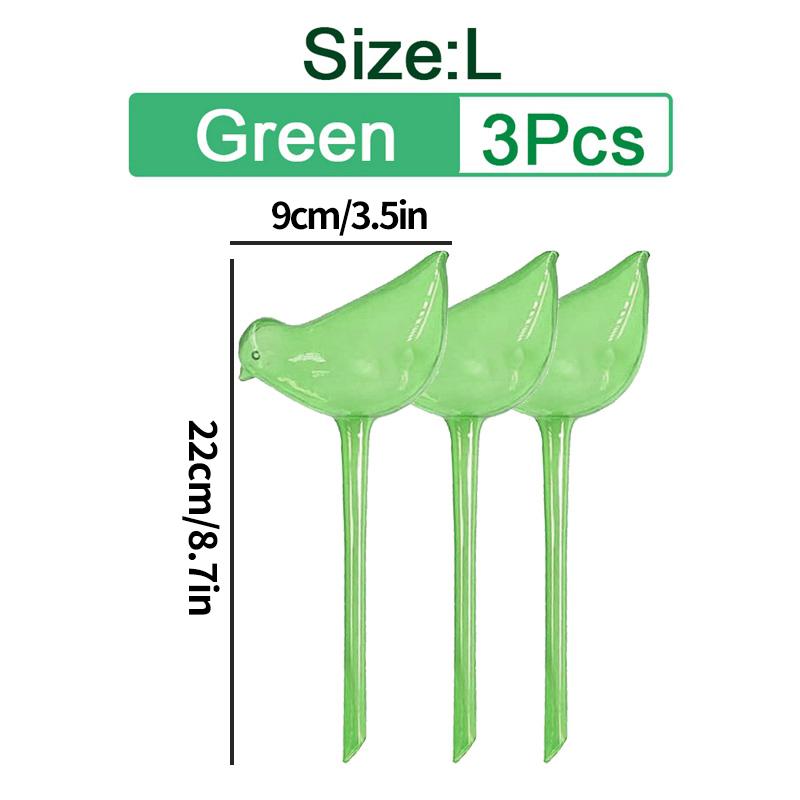 3 Stück Zimmerpflanzen Selbstbewässerungskugel Automatische Pflanzenblumen Wasserbirnen Tropfbewässerungsgerät System für Garten Blumenpflanze