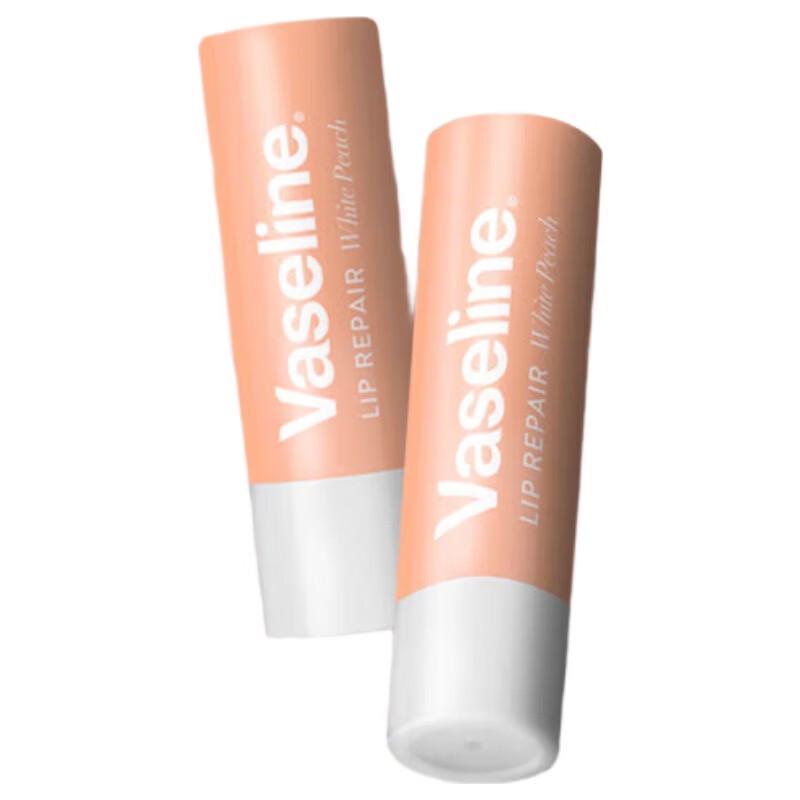 Vaseline Sweet Peach Classic Repair Lip Balm Duo Set