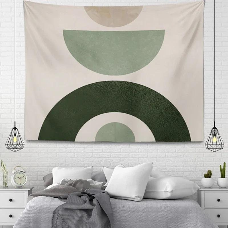 Simple Plant Green Leaf Wall Decor Tapestry Home Living Room Tapestry