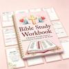 Guided Pages Bible Study Workbook Study Sections Prayer Reflection Notebook  Daily Planning
