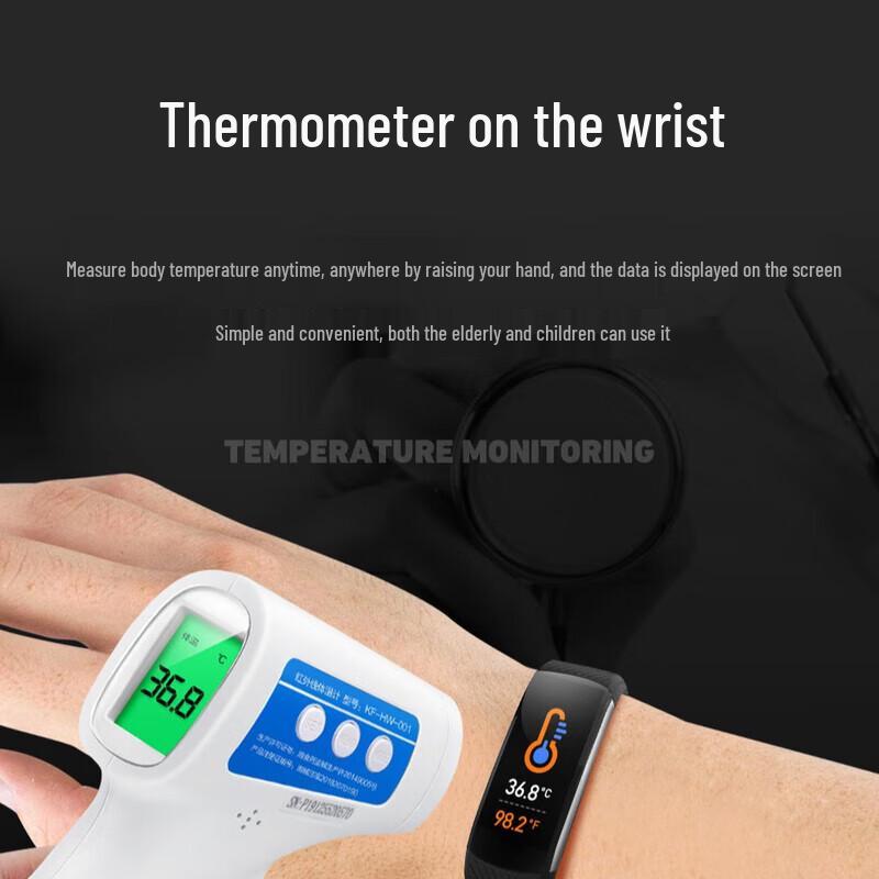 Yidian Smart Temperature Monitoring Sports Bracelet (CN version)