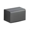 Tissue Box Holder with Lid WallMounted NoDrill for Restroom Glossy Rectangle