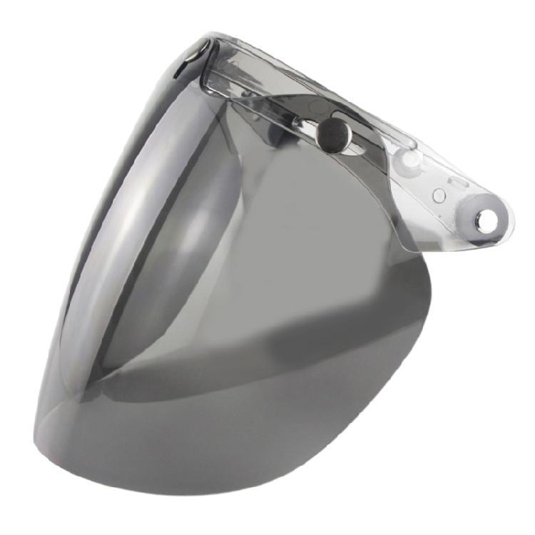 3-snap Open Face Helmet Visor Protective Helmet Shields for Motorcycle Riding
