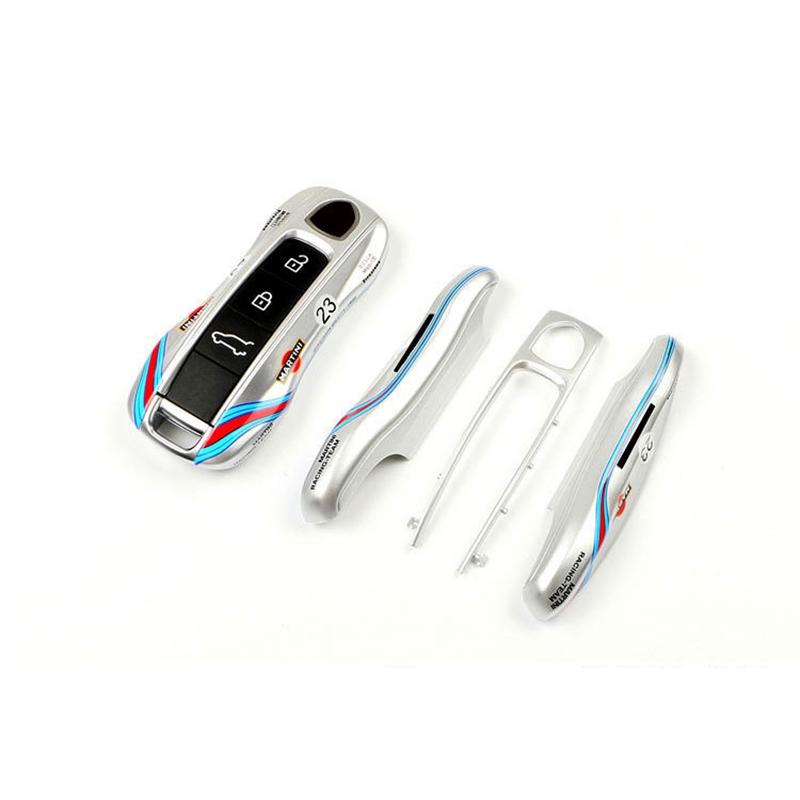 For Porsche Cayenne Panamera Cayman Macan Boxster 971 9Ya 718 911 Car Remote Key Cover Racing Styleracing Keyless Hard Case