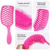 1pcs Detangling Hair Brush Soft Scalp Massage Comb V-shaped Hollow Waterproof Brush High Quality Hair Styling Tools