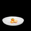 DM 10-inch White Melamine Round Deep Serving Plate