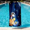 Snoopy Print Beach Towel Design, Soft, Lightweight. for Home Bathroom, Spa, Pool, Yoga, Surfing, Camping, Gift for Family, Friend