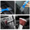 2 In 1 Car Dust Tool Cleaning Brush Accessories Interior For Honda Civic FIT Accord Prelude CRV 5th City  ww6 CRZ CRX Jazz HRV Pilot