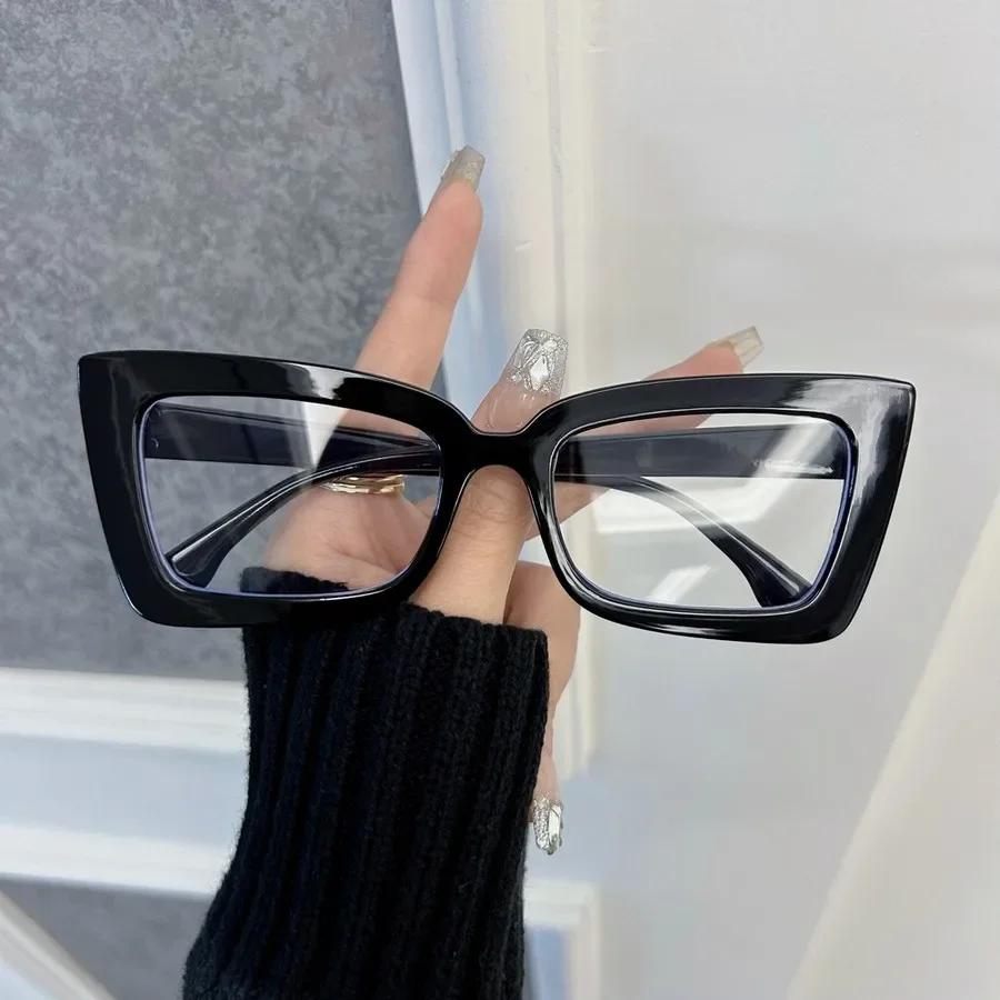 

Роскошные Очки Кошачий Глаз Оправы Женские Мужские Прозрачные Прозрачные Брендовые Дизайнерские Оптические Оправы