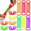Pcs Novelty Funny Children's Arm Puller Colourful TPR Silicone Elastic Stress Relieving Toys Kids Training Arm Strength Toys