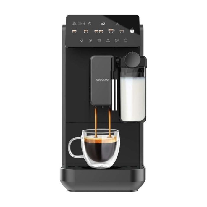 Cafetière Superautomatique - CECOTEC - Cremmaet Lungo Latte - 19 Bars - 2L - 7 Boissons