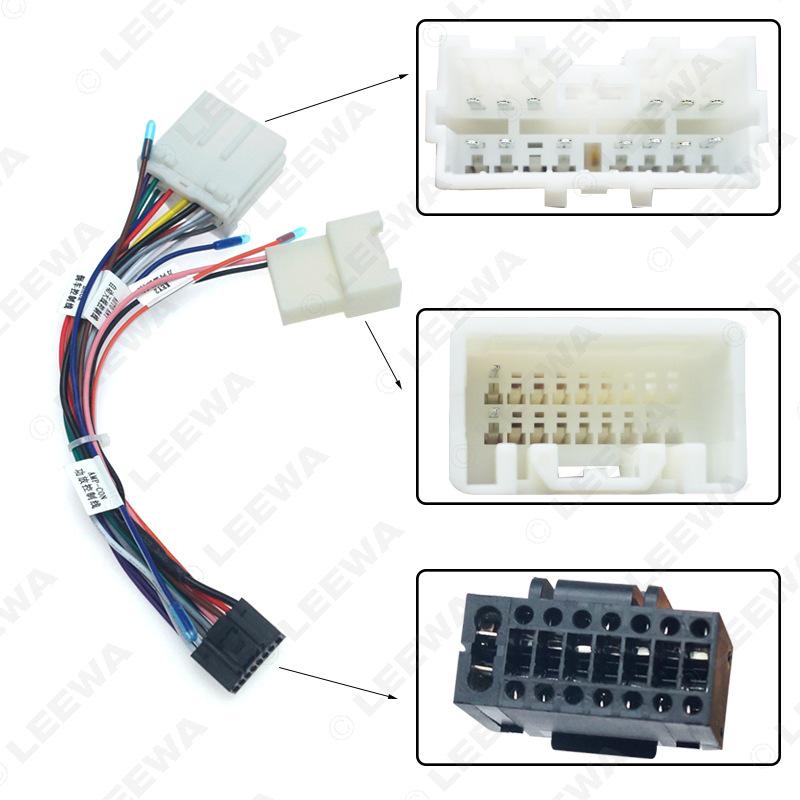 Mitsubishi Pajero Sport 16-Pin Audio/Video Power Cable for Custom Modifications