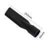 Cabezal de boquilla de costura plana para accesorios para aspiradoras, conector de diámetro interior de 44mm